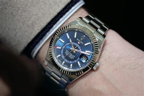 rolex sky-dweller stahl|rolex sky dweller ref 326934.